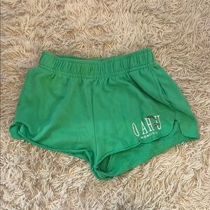Women's Green Shorts